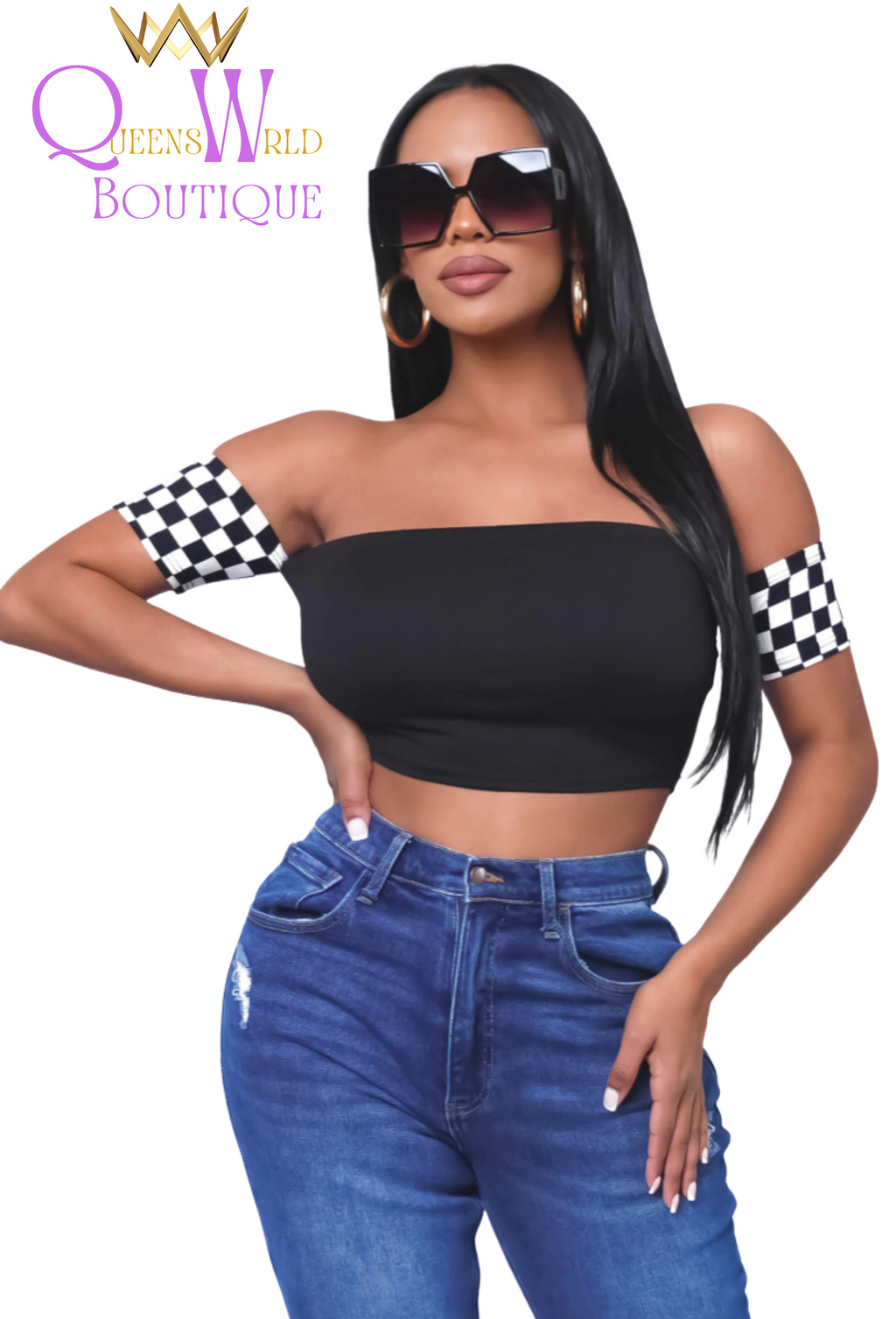 Checkmate Bandeau Top