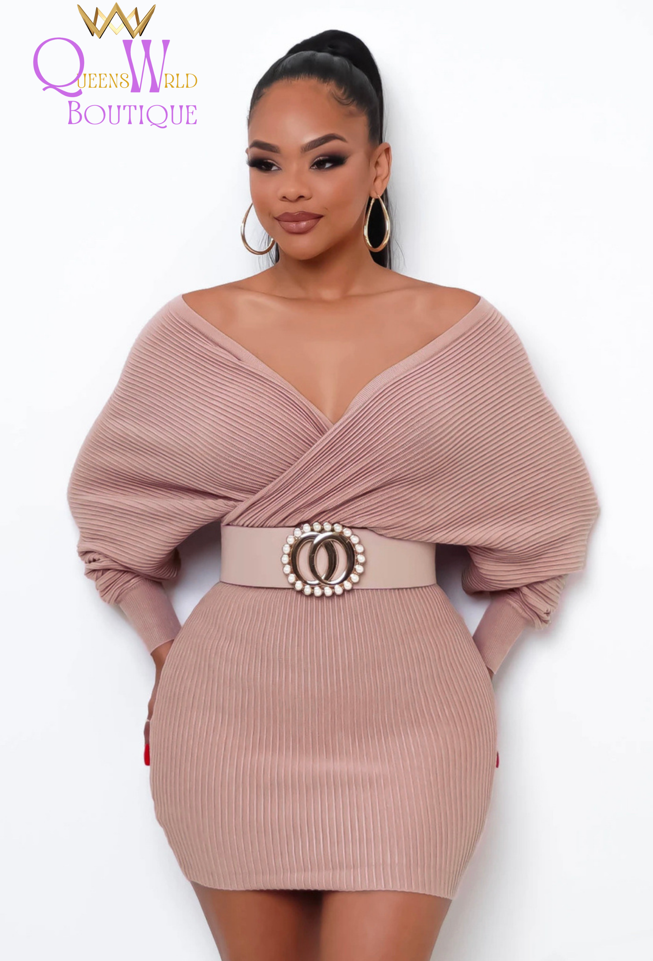 Autumn Glo' Midi Dress