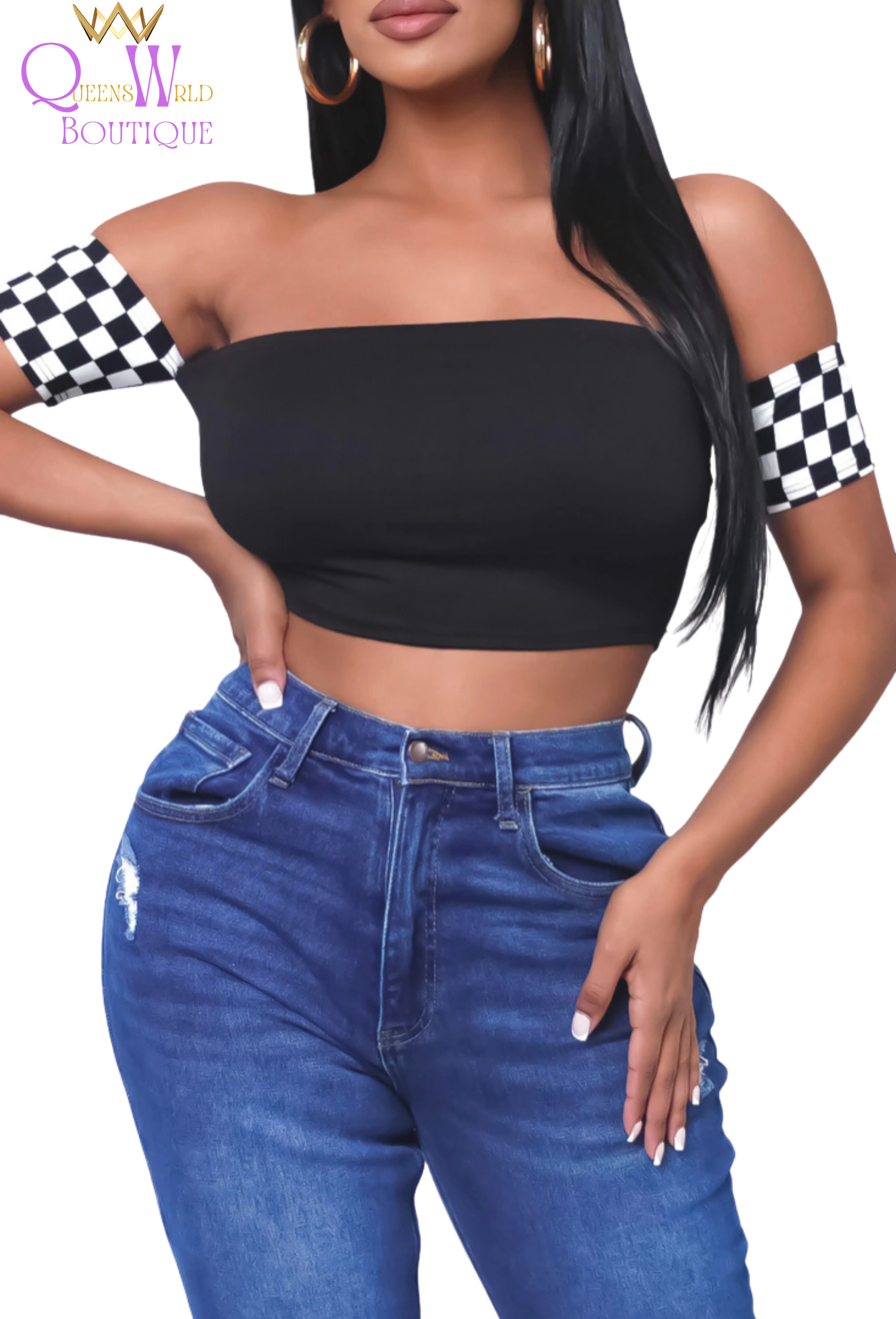 Checkmate Bandeau Top